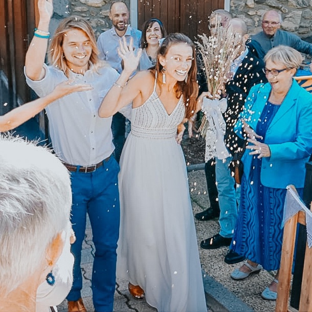 NWOT LULUS White Beaded Maxi Dress Lulus (Size L)